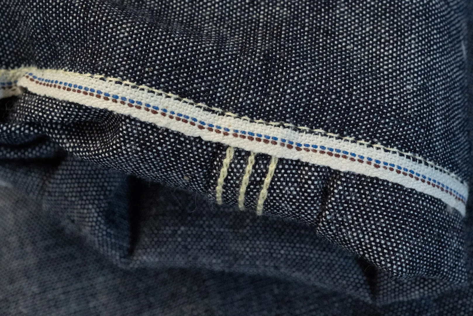 Unique Garment 9oz 'Stanley' Selvage Chambray Work Shirt (Indigo)