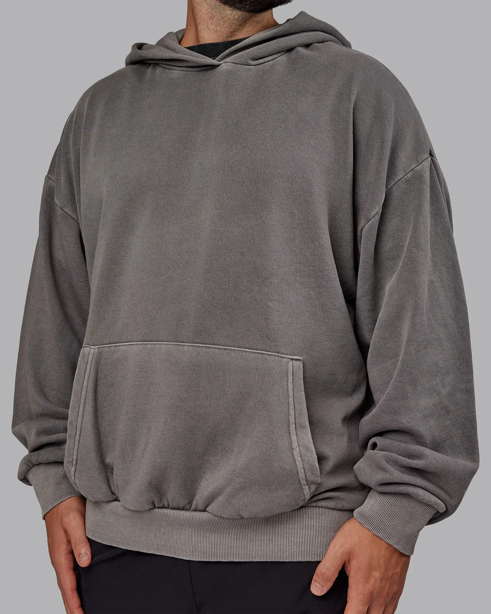 Unisex Miami 25 Washed Hoodie Oversize - Storm Front