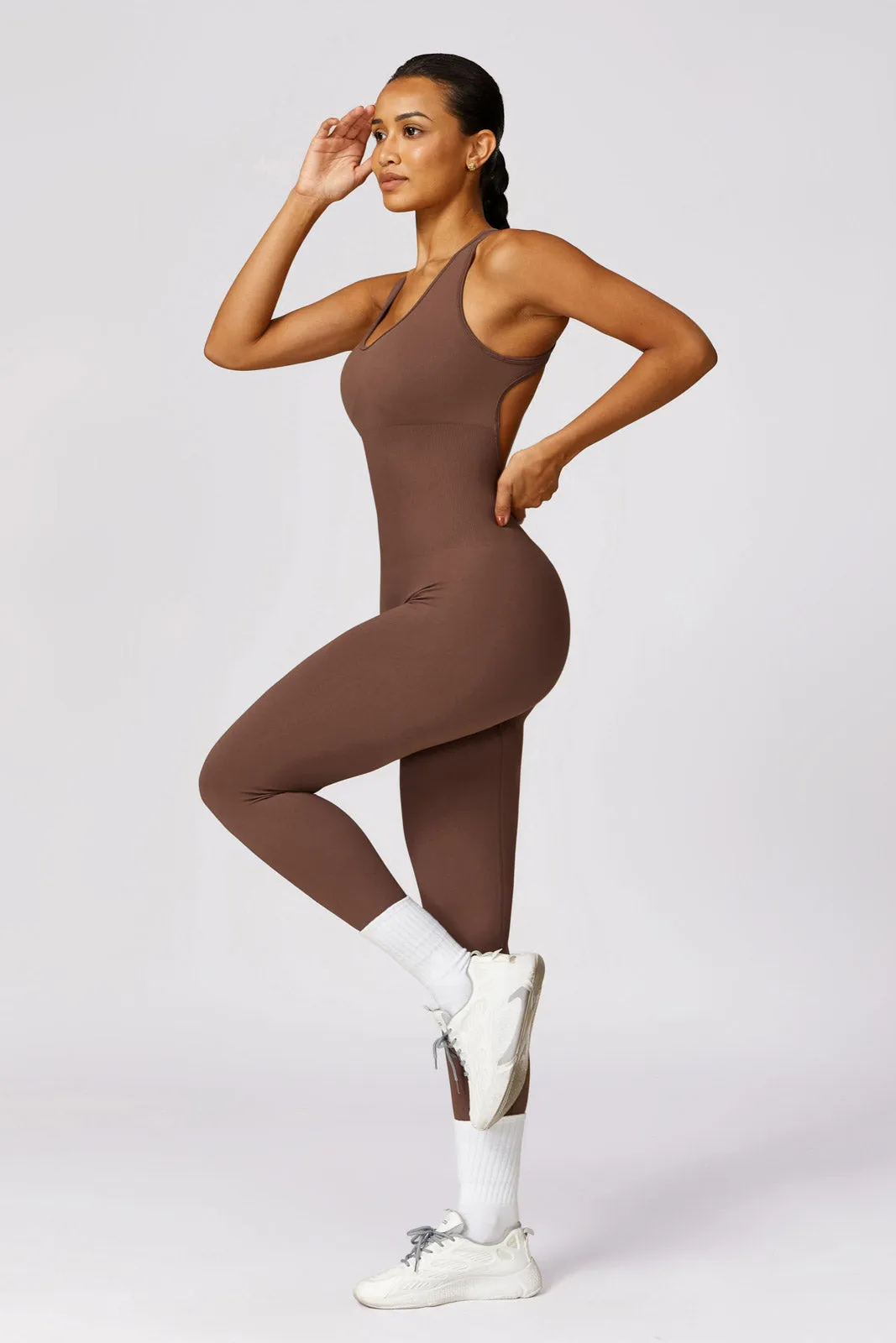 Valerie Jumpsuit - Magenta