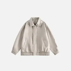 Vestes Y2K en cuir PU avec col à revers élégant