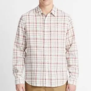 Vince Oakmont Plaid Long Sleeve