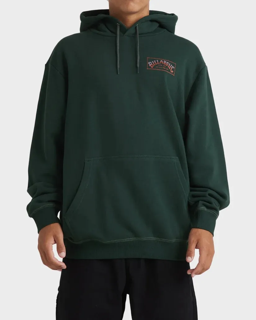 Vintage Arch Pop Hood - Deep Forrest