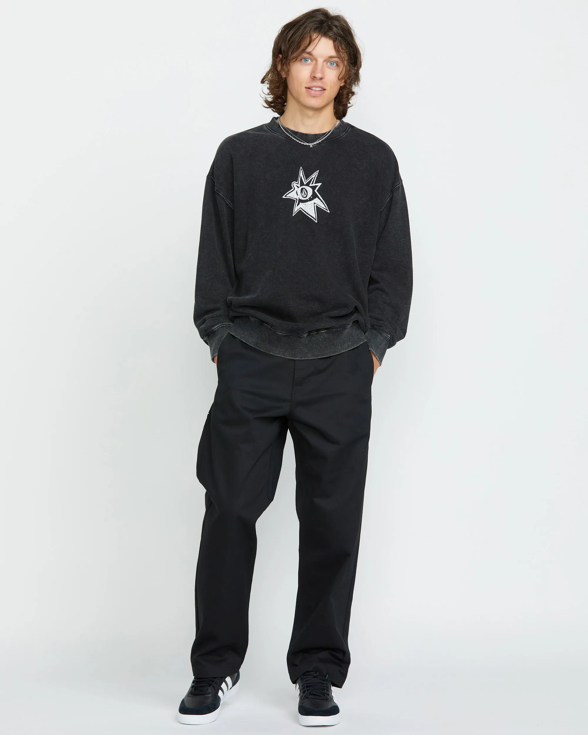 Volcom Ent Sweatshirt - BLACK