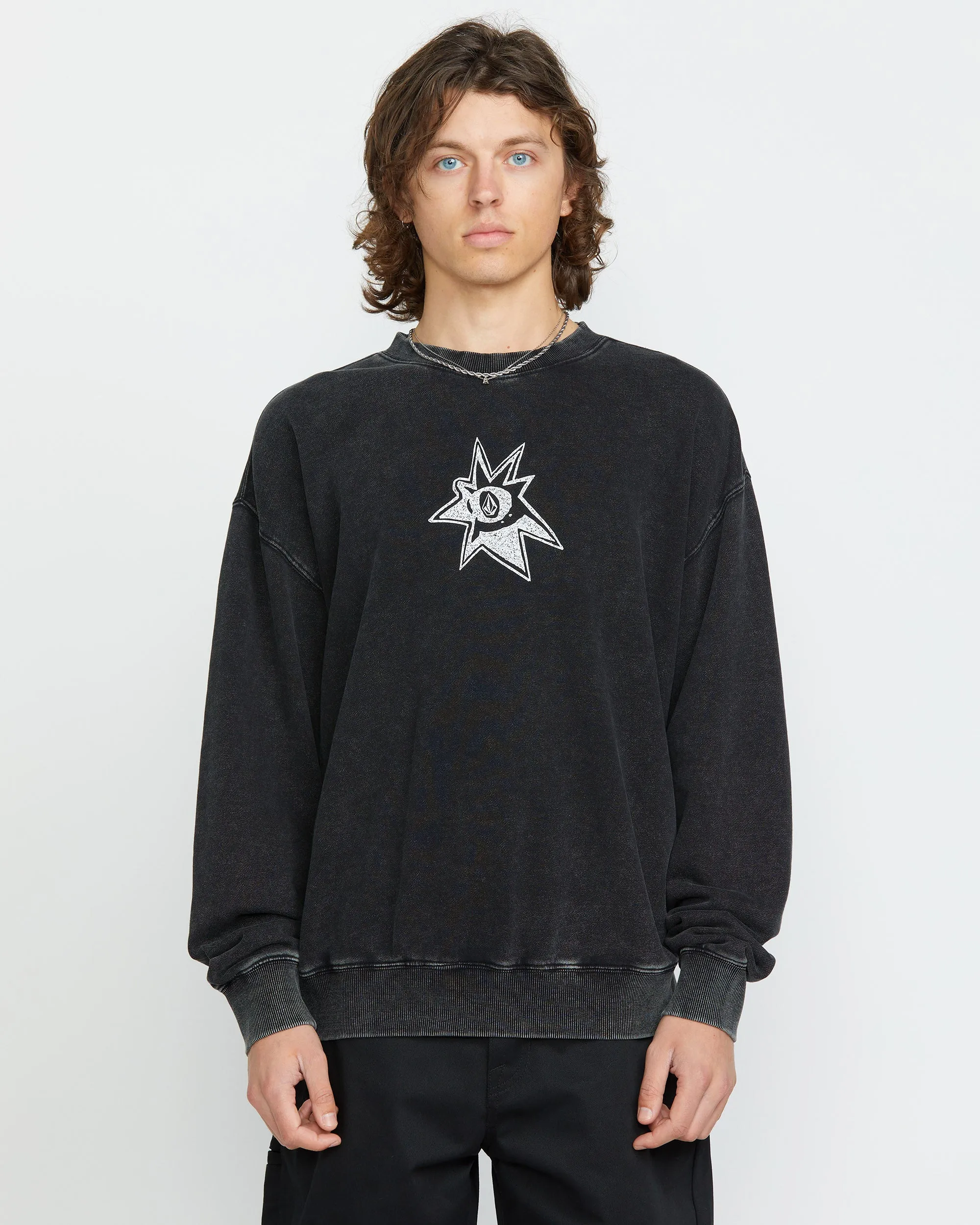 Volcom Ent Sweatshirt - BLACK