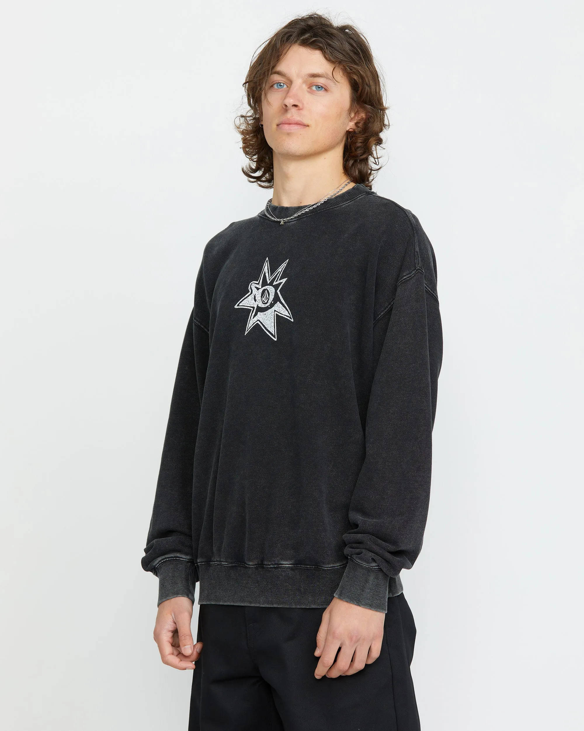 Volcom Ent Sweatshirt - BLACK