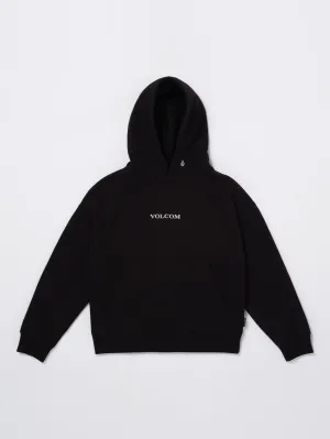 Volcom Stone Hoodie - BLACK - (KIDS)