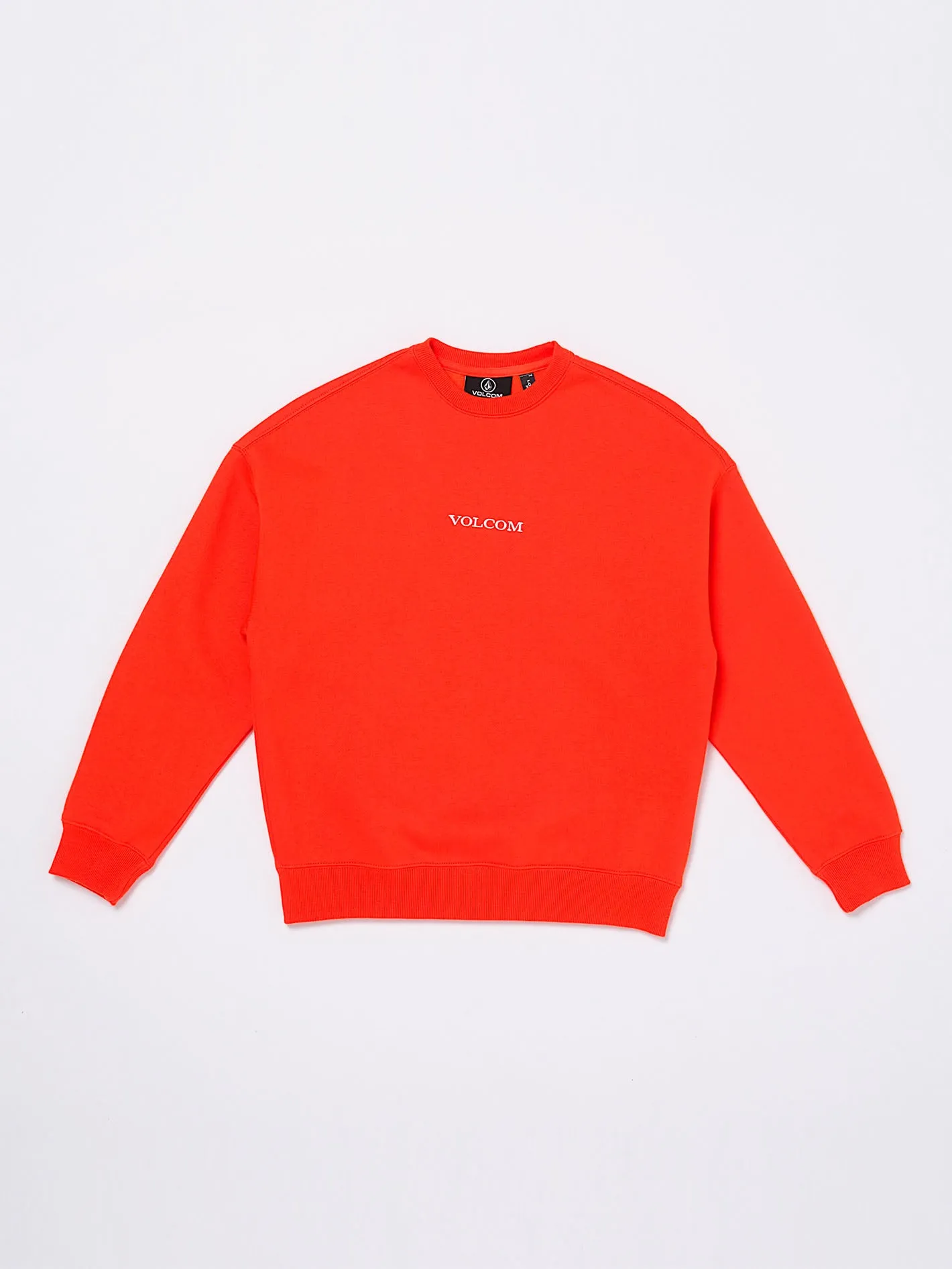 Volcom Stone Sweatshirt - Bright Red - (KIDS)