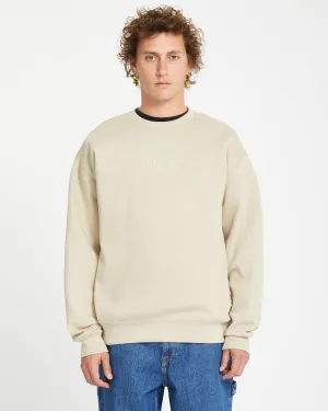 Volcom Stone Sweatshirt - LIGHT KHAKI