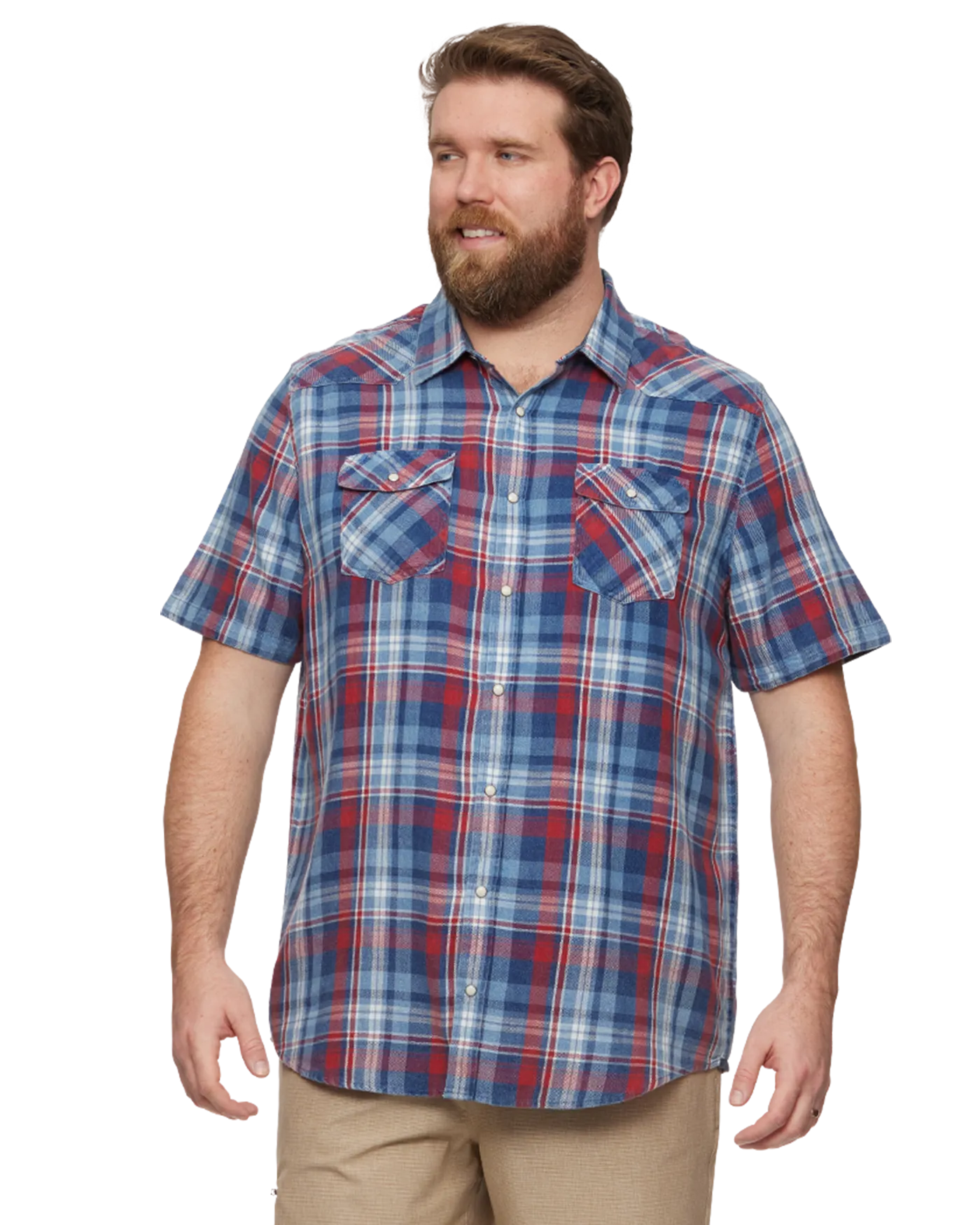 WINCHESTER VINTAGE WASHED WESTERN SHIRT BIG & TALL