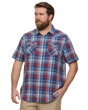WINCHESTER VINTAGE WASHED WESTERN SHIRT BIG & TALL