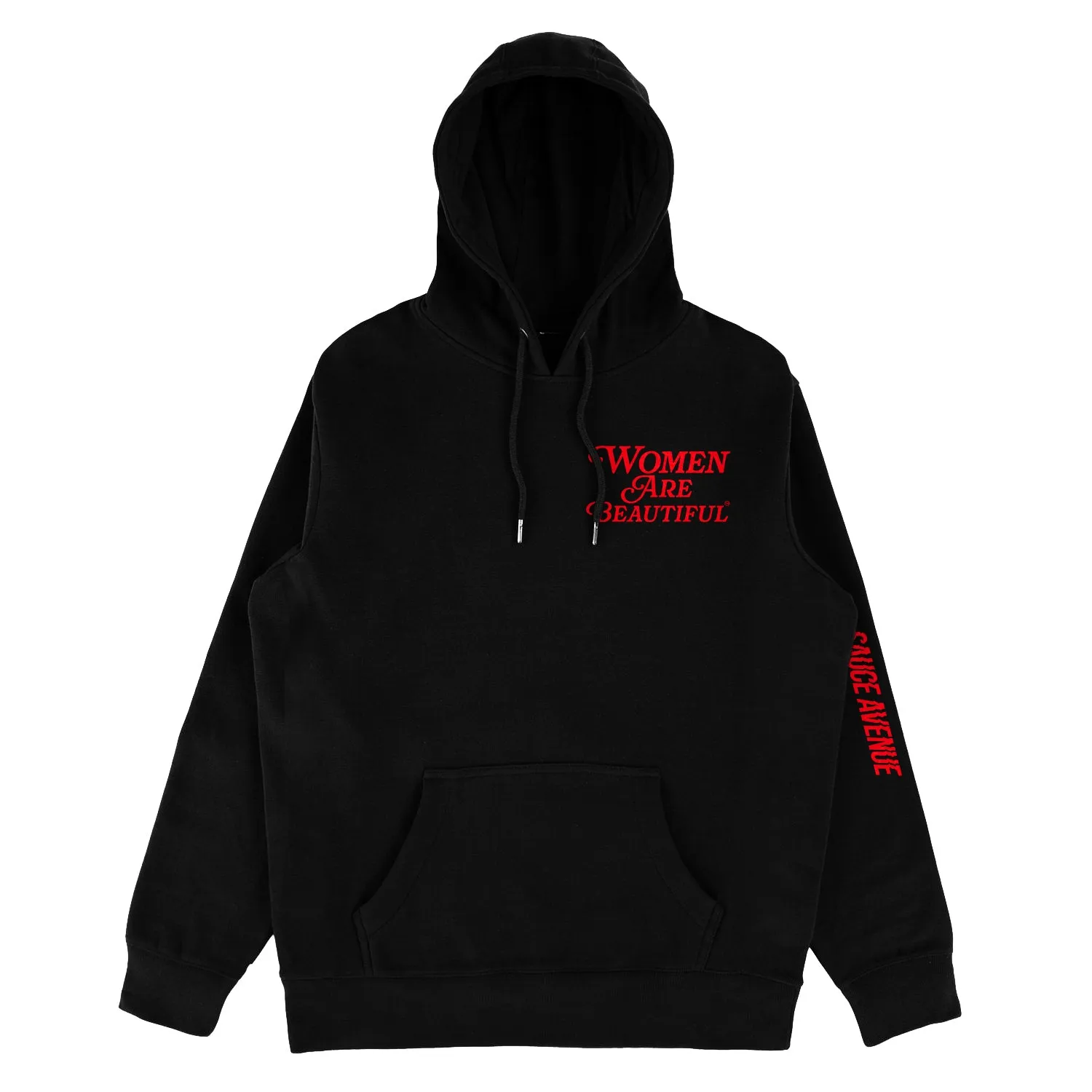 Women Are Beautiful (RD) | Black Hoodie
