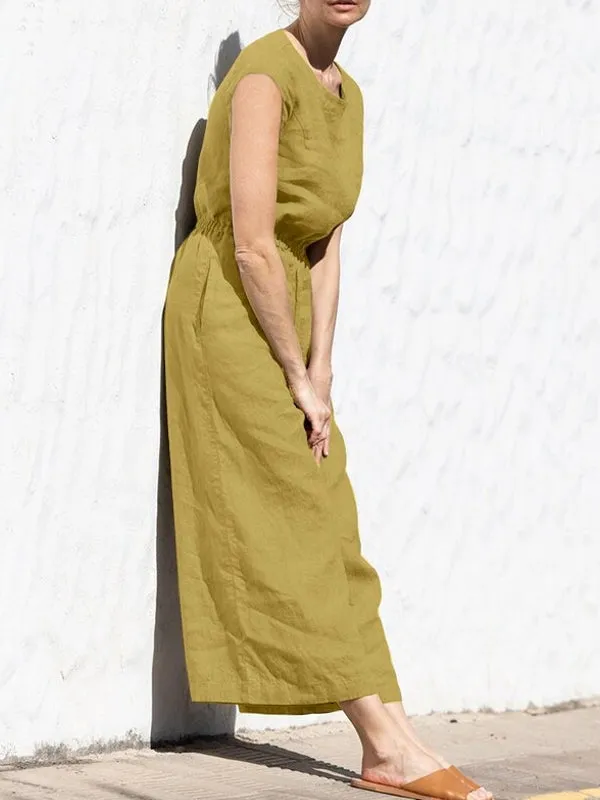 Women Army Green Summer Office Work Jumpsuits