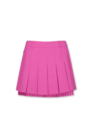 Women Athletic A-line gather Skort Pink