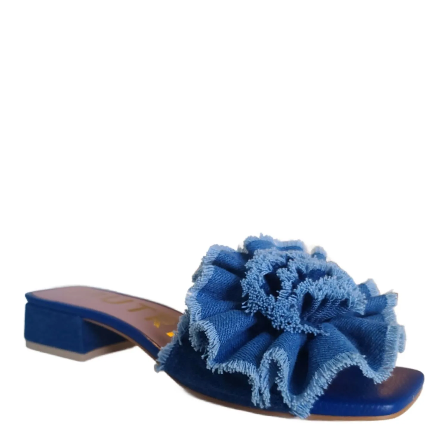 Women's Reflections Denim Sandal In Blue
