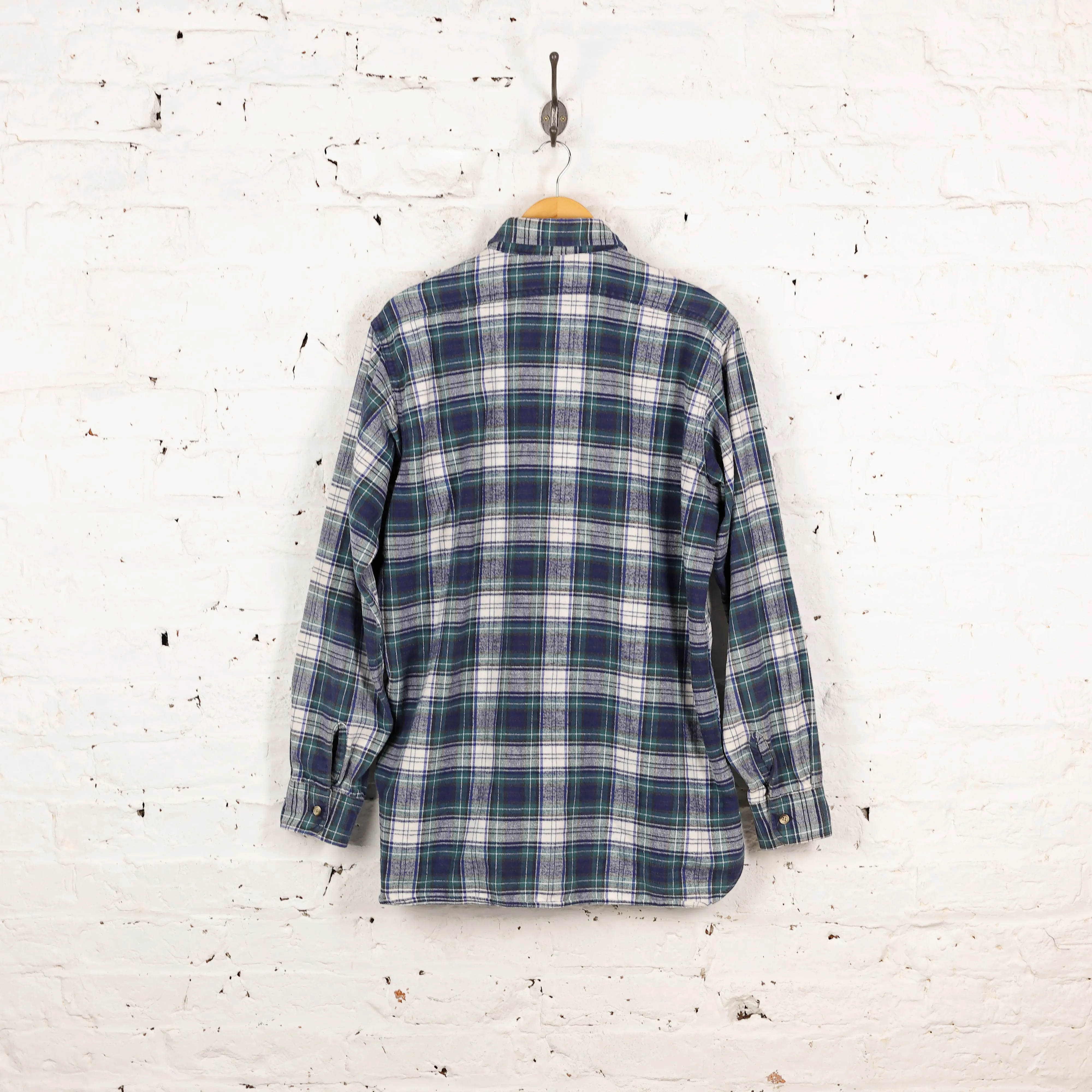 Woolrich Plaid Check Shirt - Green - L