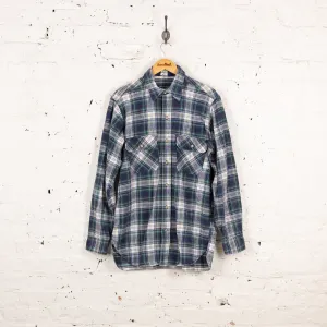 Woolrich Plaid Check Shirt - Green - L