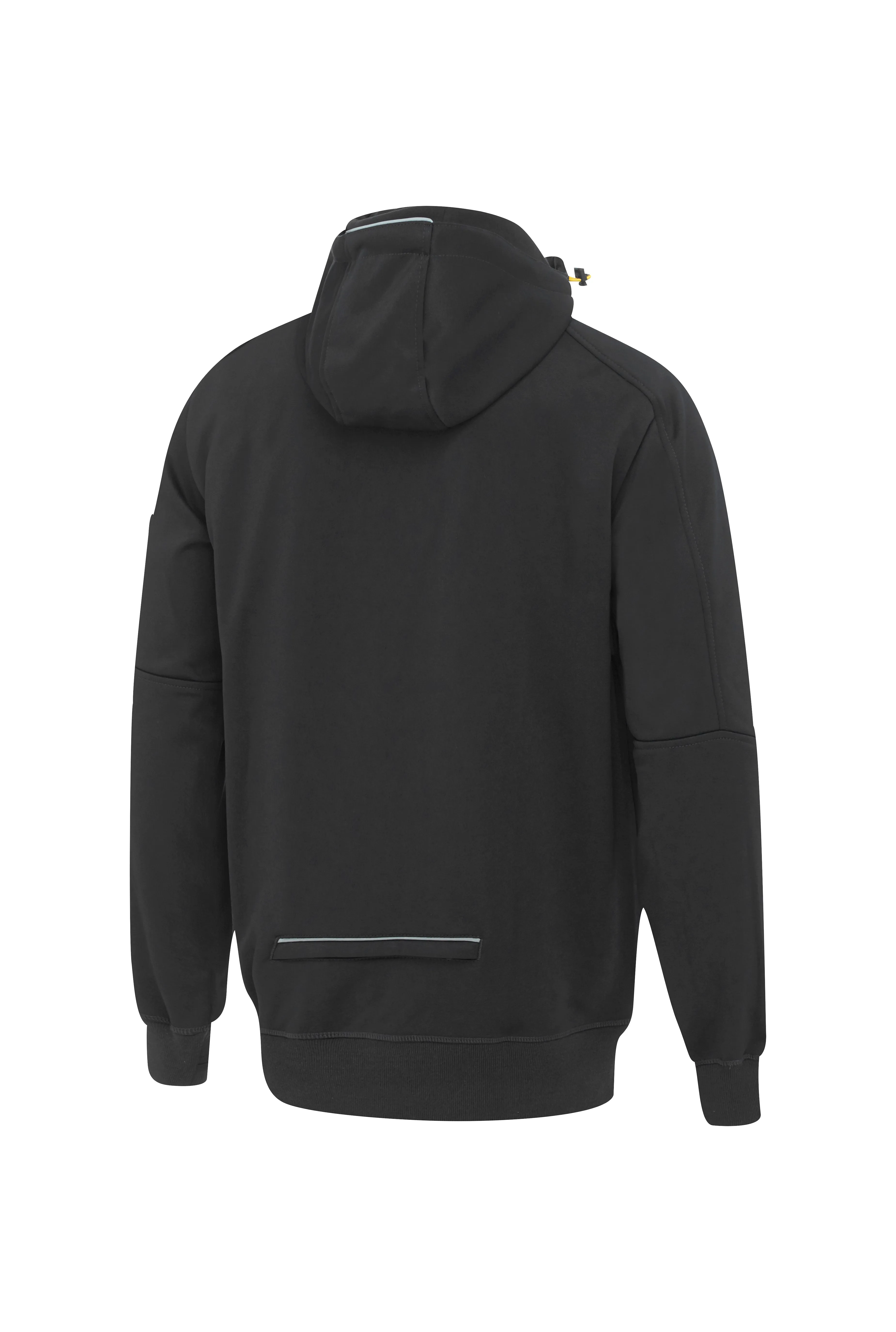 Work Fleece Zip-Front Hoodie With Sherpa Lining