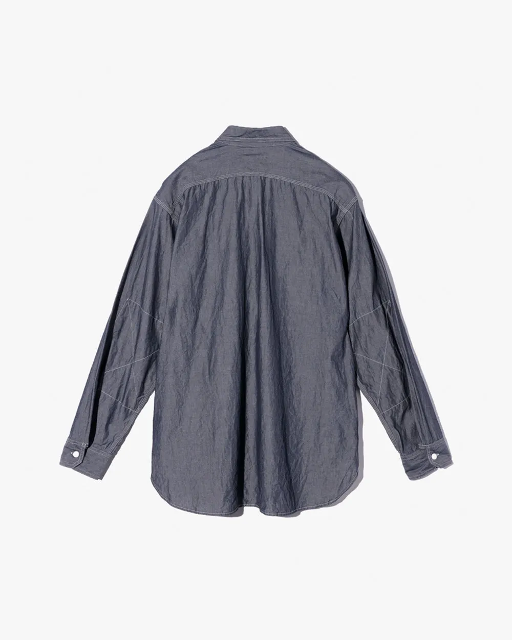 Work Shirt - Indigo Cotton Chambray