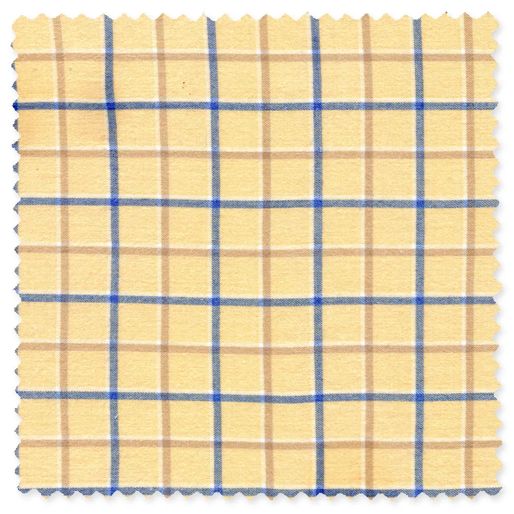 Yellow Chambray Windowpane