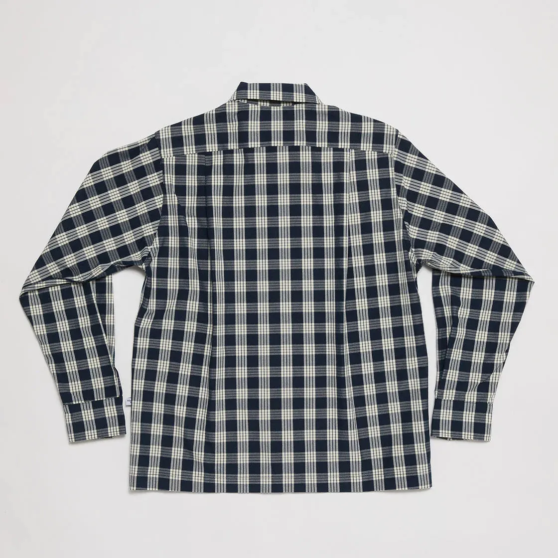 Yellow Rat Open Collar Shirt - Navy