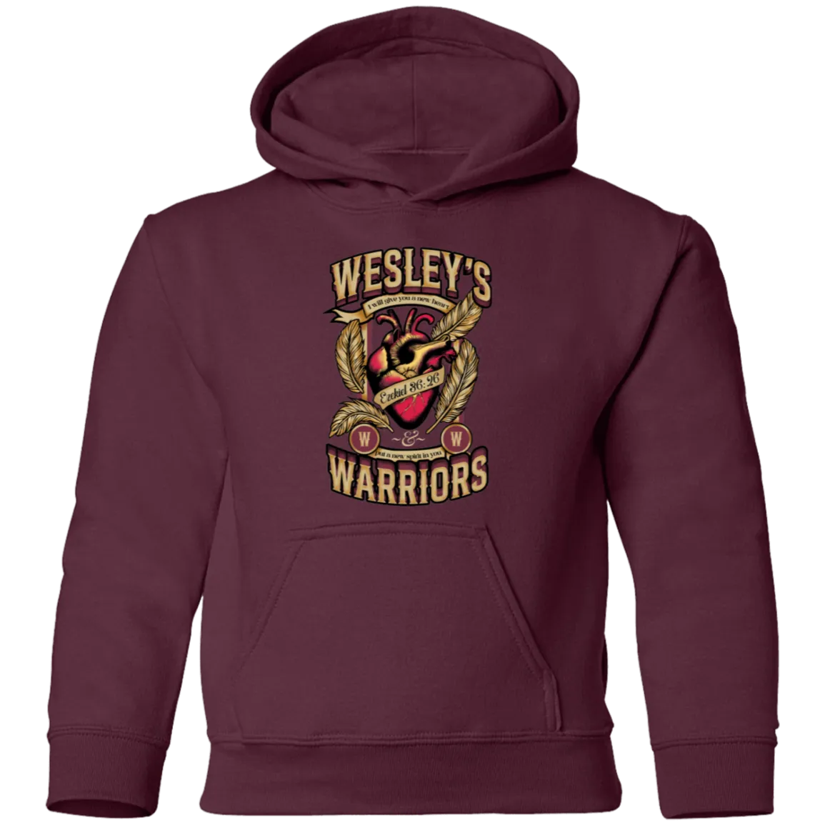 Youth Pullover Hoodie - Wesley