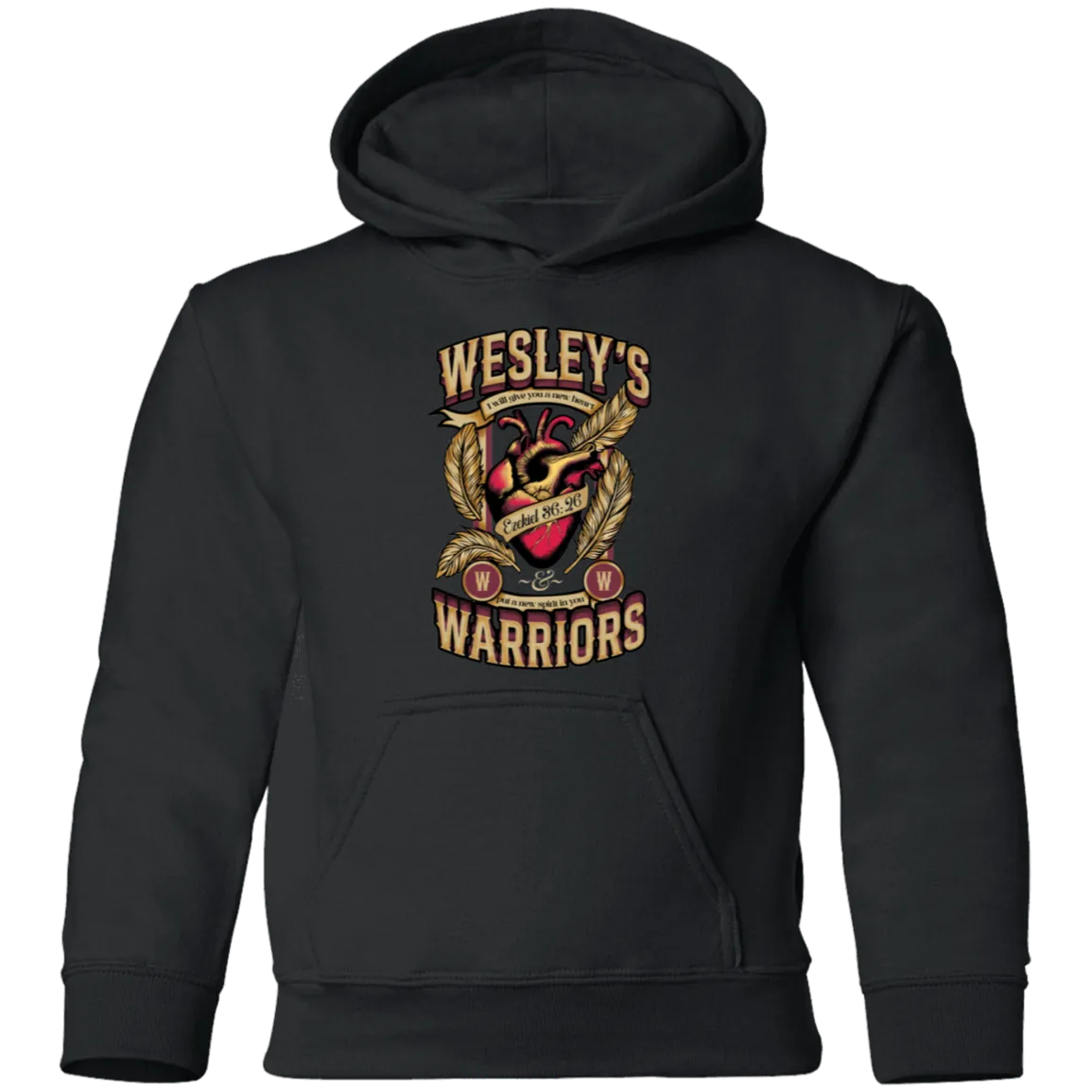 Youth Pullover Hoodie - Wesley