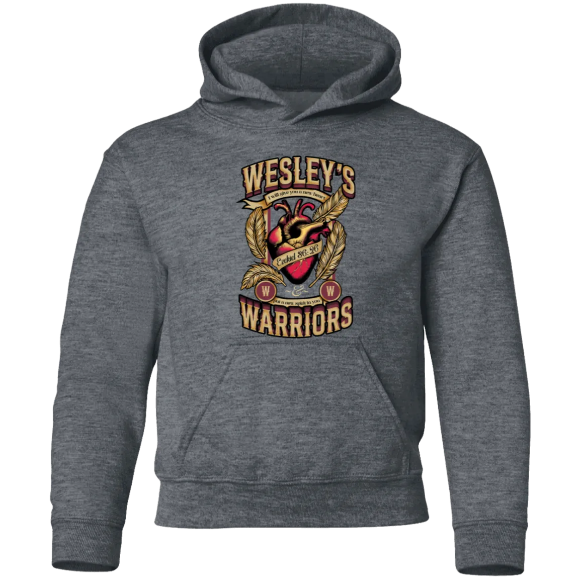 Youth Pullover Hoodie - Wesley