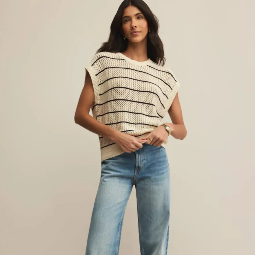 Z Supply Ines Striped Sweater