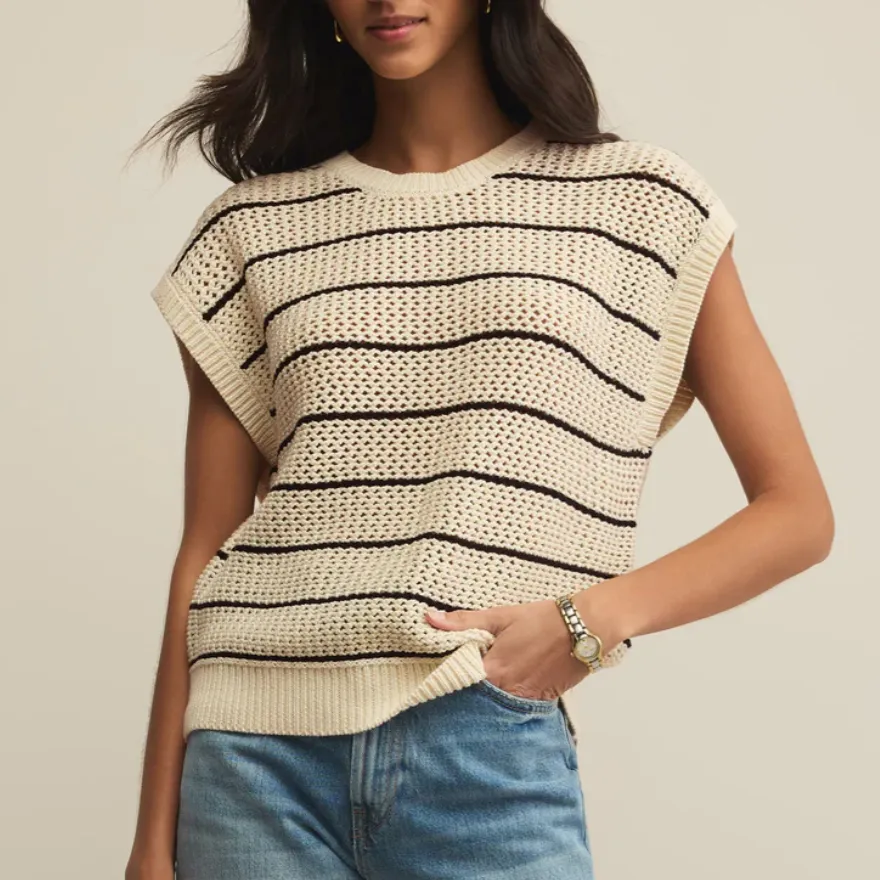 Z Supply Ines Striped Sweater