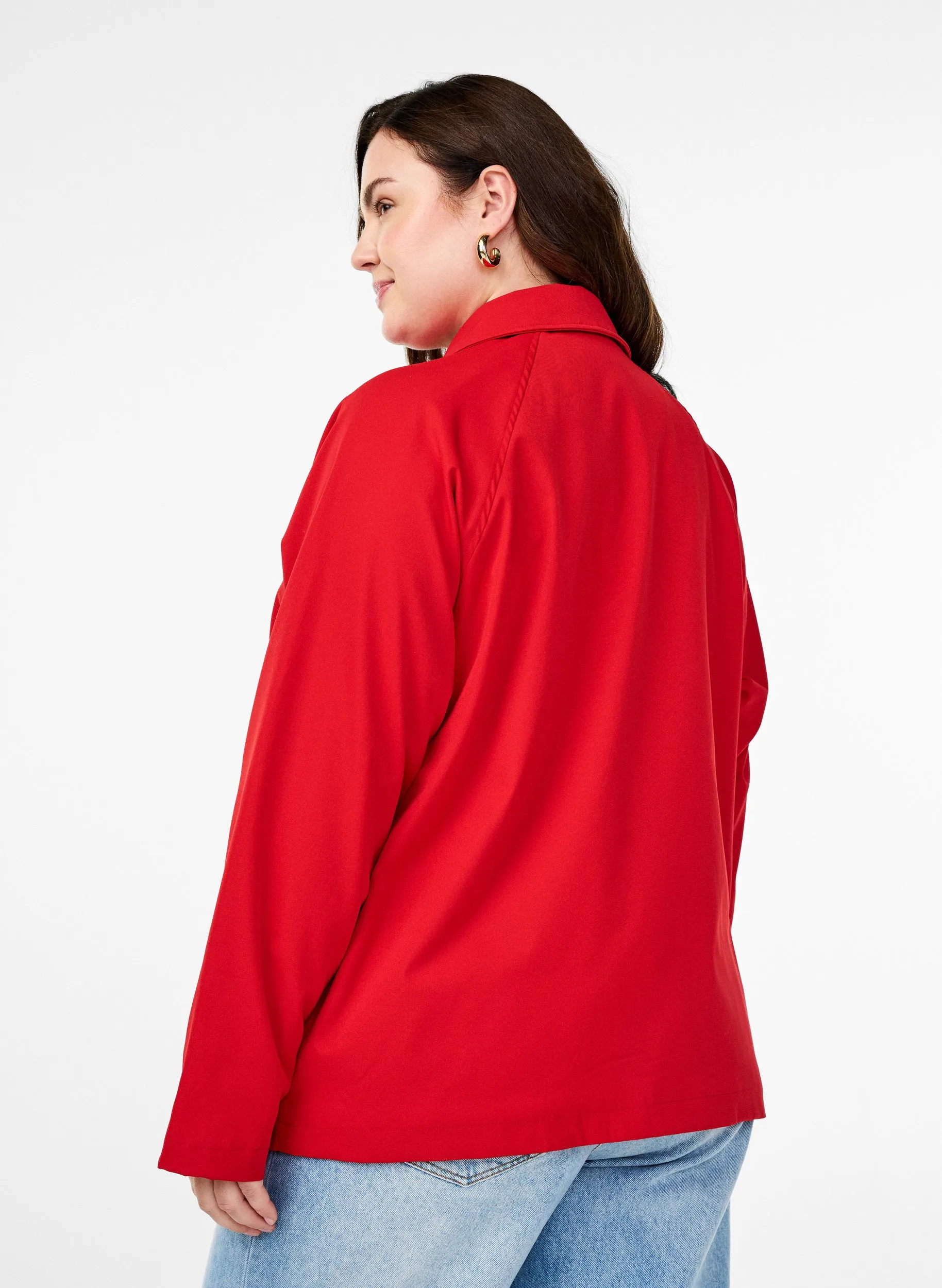 Zizzi Canillas Jacket in Red